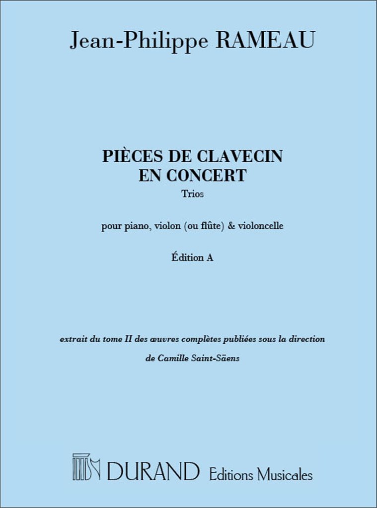Pièces De Clavecin En Concert, Trios